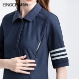 Летнее платье для беременных для кормящих грудью, мини-юбка, А-силуэт, подходит для подростков, большой размер, облегающий крой, по фигуре