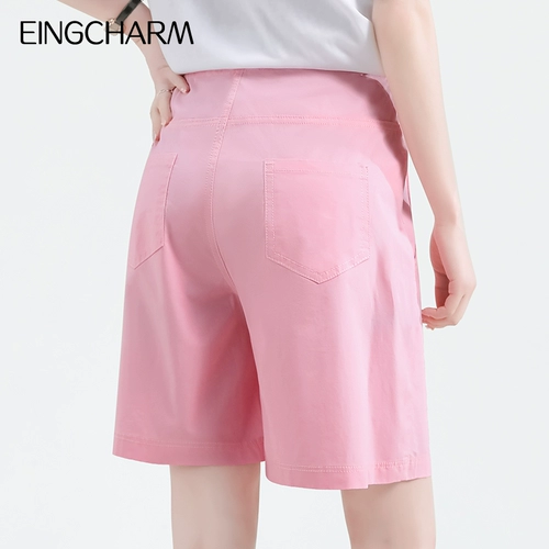 Летние тонкие шорты для беременных для отдыха, небольшие штаны, большой размер, свободный крой, подходит для подростков
