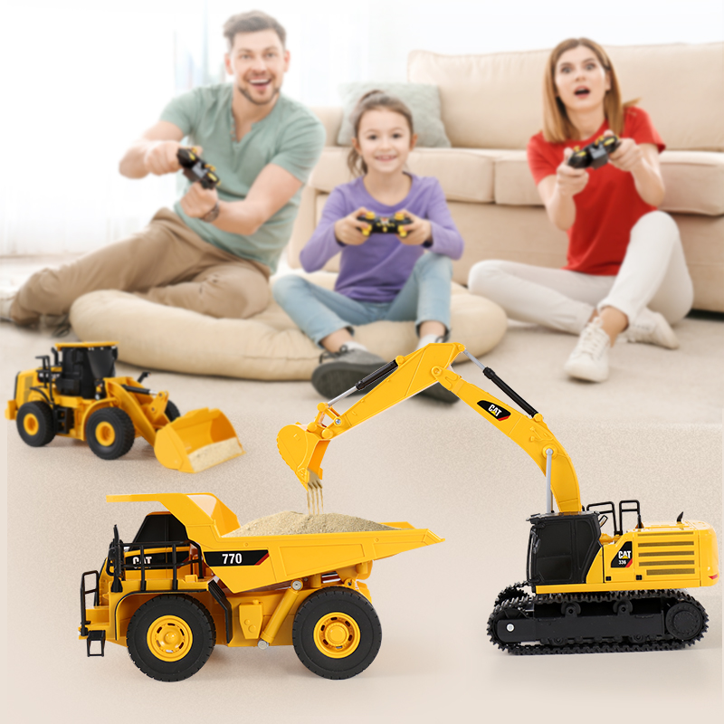 cat卡特遥控男孩套装模型工程车 cat模玩电动/遥控车