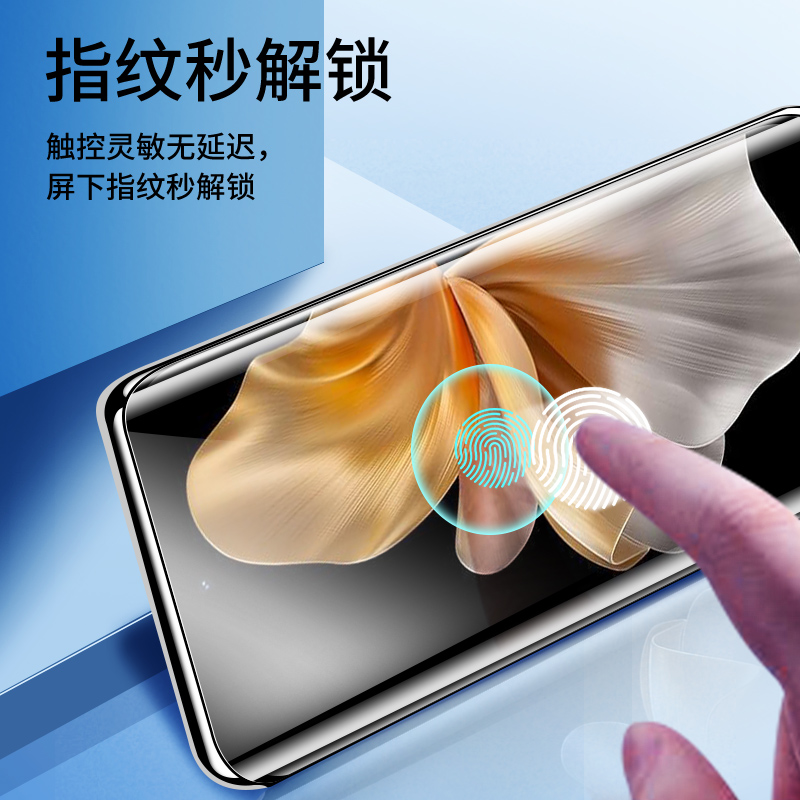 适用vivos18钢化膜全胶曲屏s18pro手机膜高清抗摔防爆vivo防偷窥uv水凝膜全覆盖s18pro防指纹玻璃贴膜屏保por - 图1