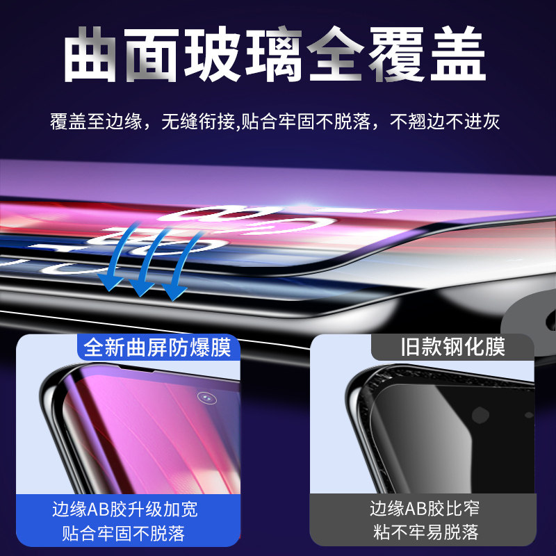 Flash engine suitable for iqoo8pro tempered film
