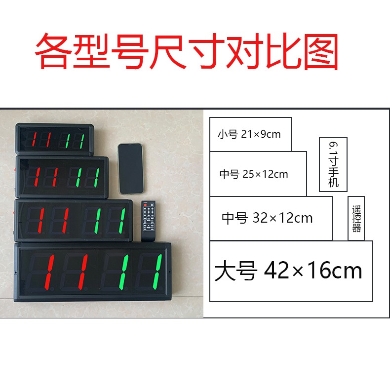 台球电子记分牌 球房 篮球计分羽毛球乒乓球 便携积分翻分器 遥控 - 图2