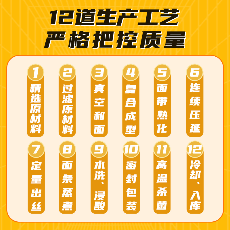 曹操饿了乌冬面鲜乌冬低脂速食免煮拌面宿舍夜宵非油炸方便面 5盒-图1