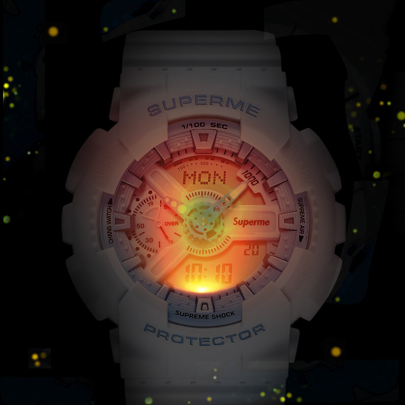 电子手表女孩初高中学生女风独角兽 tirense国产腕表