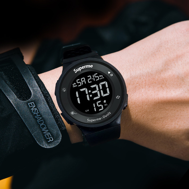 电子青少年初中学生潮流儿童手表 tirense国产腕表