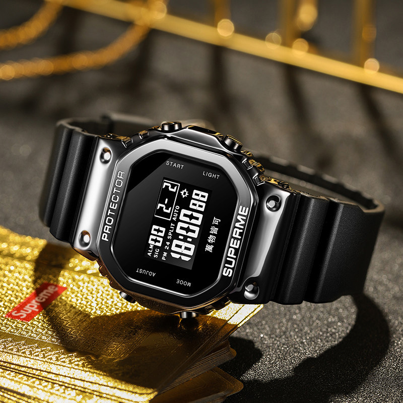 电子男士初高中学生女智能独角兽 tirense国产腕表