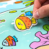 Focus Training 2-3-4-6 Puzzle Sticker Book