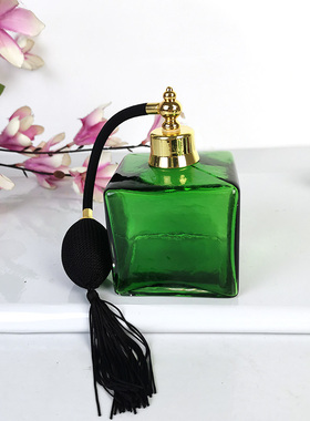 瑕疵清仓出口欧式复古气囊喷雾细雾香水瓶补水分装器玻璃空瓶饰品