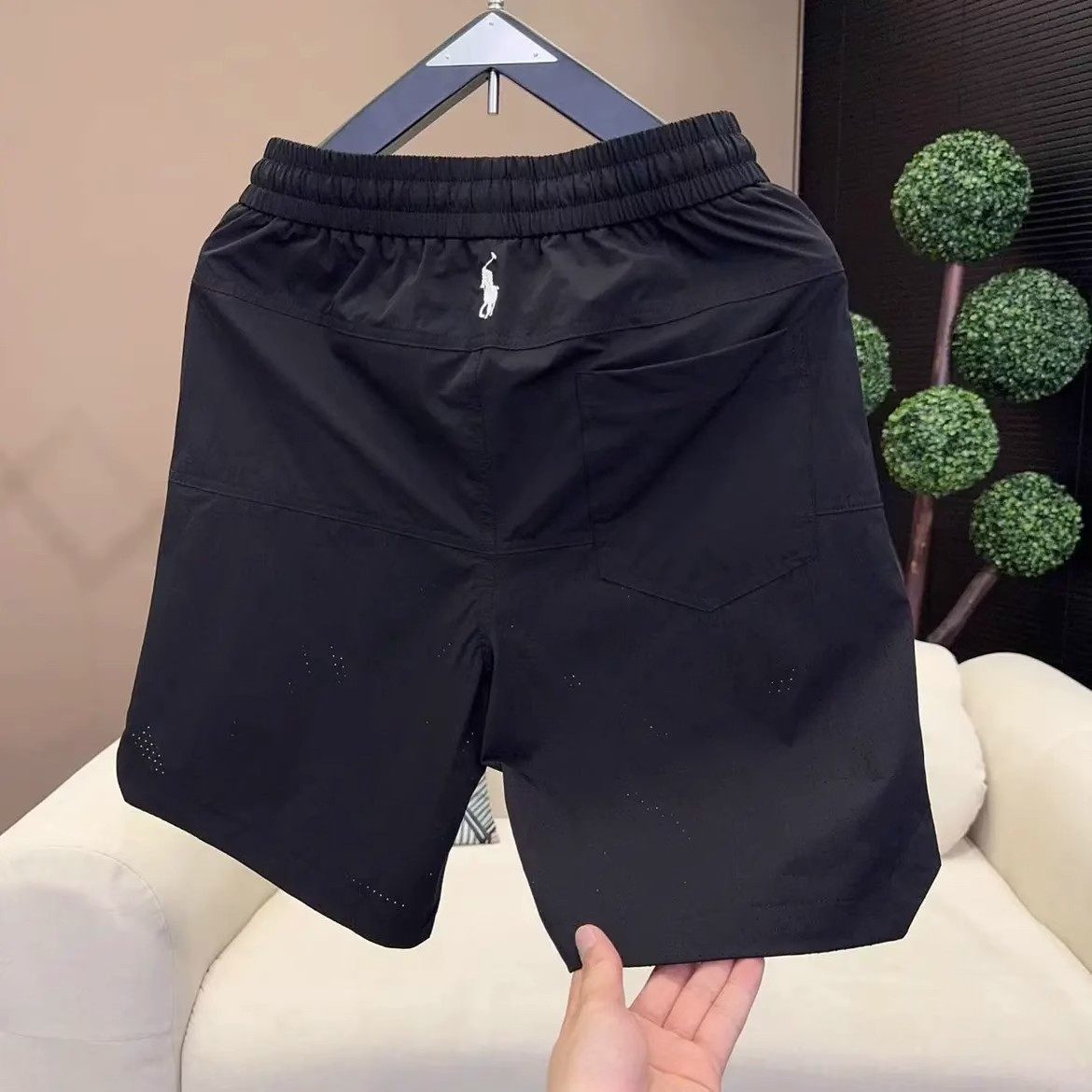 夏季速干新款刺绣短裤男士韩版时尚舒适运动百搭沙滩裤五分裤情侣,淘宝优惠券,粉丝福利购,淘宝优惠卷