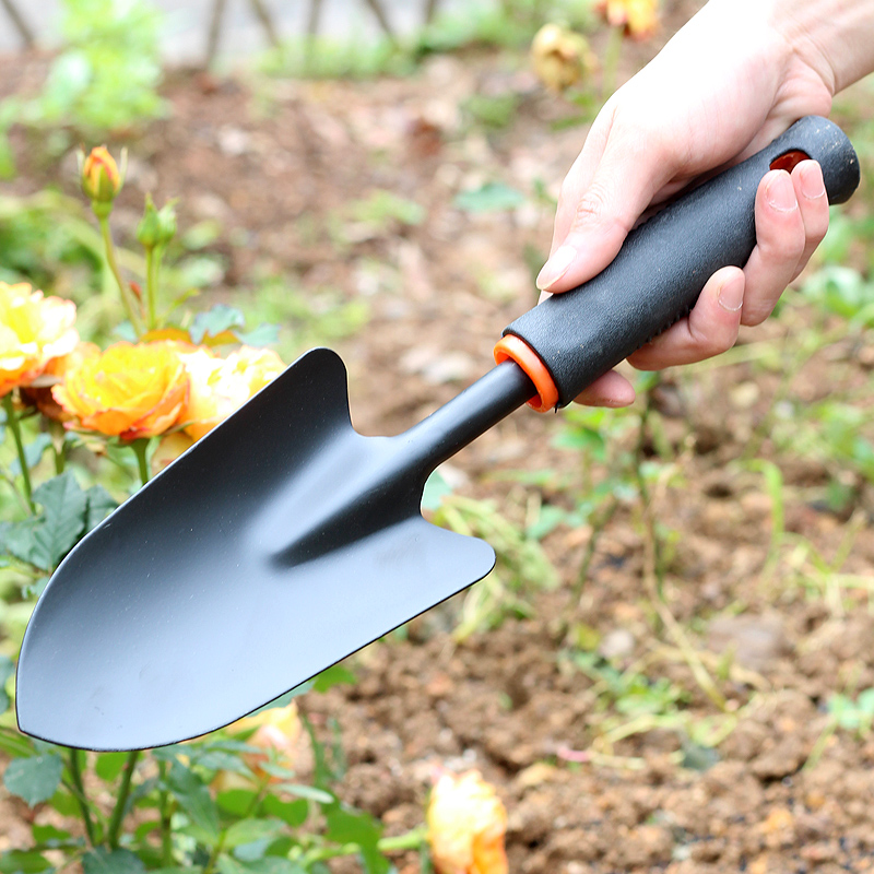 园艺铲子工具种花铲小铁锹家用种菜锄头种植松土儿童挖土铁铲套装