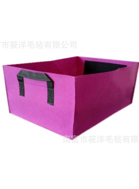 厂家直销长方形种植袋毛毡无纺布