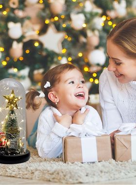 圣诞树小夜灯创意发光摆件