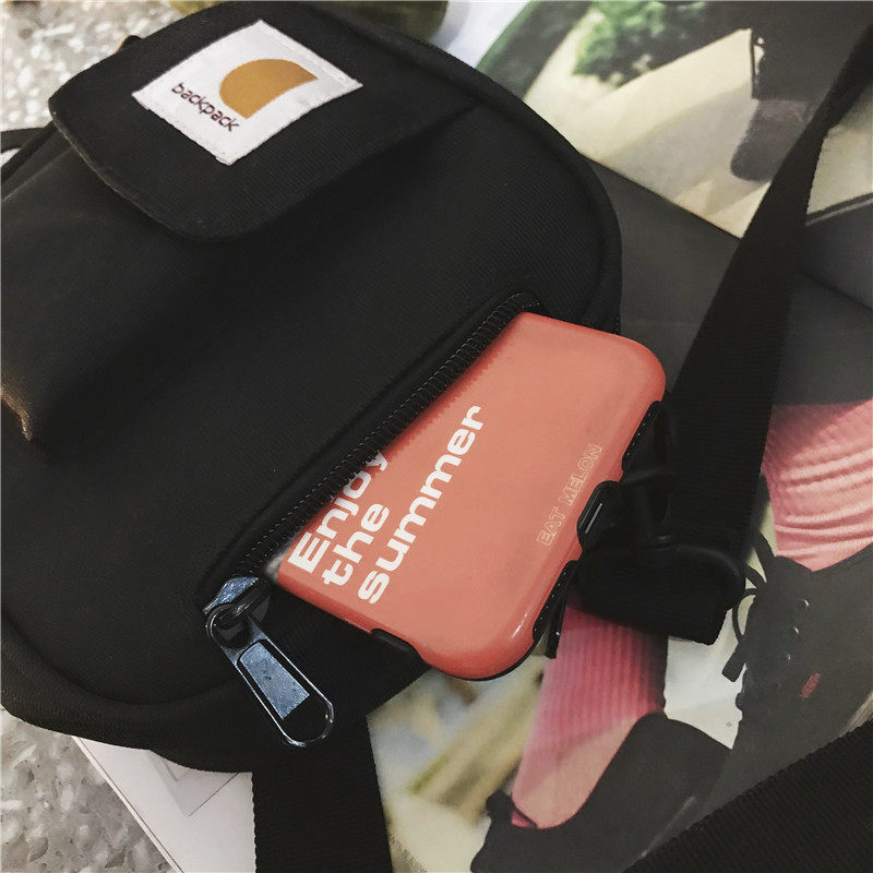 男潮牌古着感运动休闲女校园斜挎包 乐兮箱包男士包袋