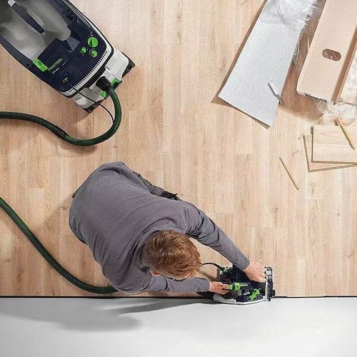 FESTOOL德国费斯托轨道锯充实导轨锯TSC55木工无尘吸尘切割机圆锯 - 图3