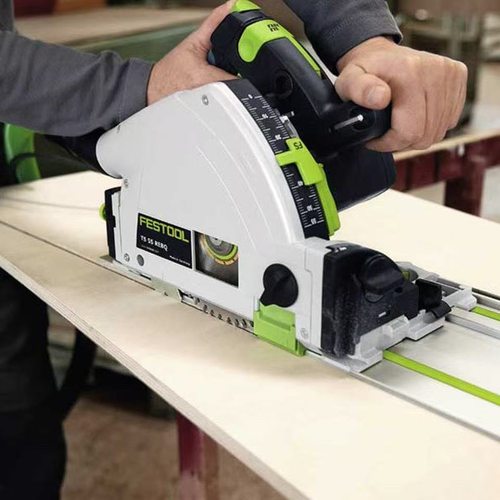 FESTOOL德国费斯托轨道锯充实导轨锯TSC55木工无尘吸尘切割机圆锯 - 图1