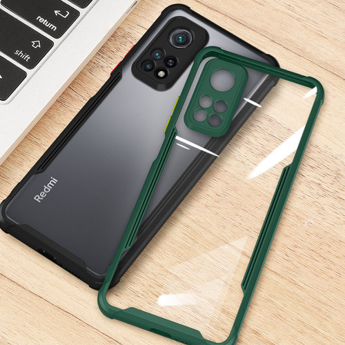 适用小米10TPro手机壳气囊四角防摔小米10t全包镜头5G硅胶保护套小mi 10tpor简约透明软外壳10T时尚男女款por - 图1