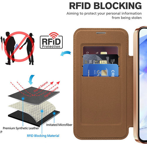 适用三星A56手机壳翻盖Galaxy a56保护套全包防摔SM-A566B皮套5660带插卡包咭片galaxya男女新款透明case超薄 - 图2