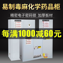 Easy-to-cook hemp cabinet laboratory chemicals alarmist easy to make explosive poison linen medicine cabinet double lock storage cabinet