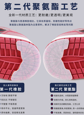 鞋底防磨贴适用于AJ1防滑耐磨篮球鞋运动鞋鞋后跟防磨损修复 底贴