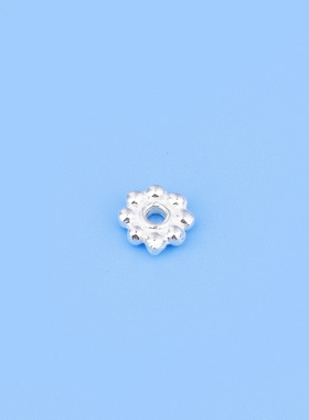 diys925佛珠隔片饰品配件泰银