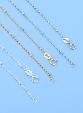 流行时尚无吊坠单链祼链