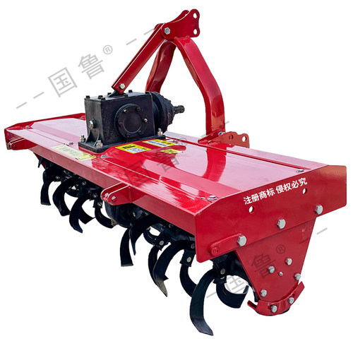 新款旋耕机拖拉机后置式犁地翻土开沟起垄施肥除草机农用微耕旋耕 - 图3