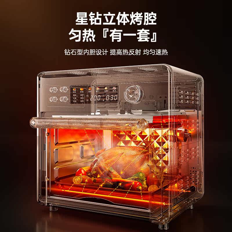 七彩叮当家用小型烘焙多功能电烤箱 七彩叮当电烤箱