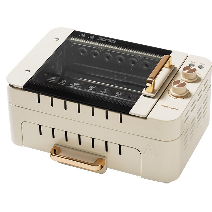 荣事达烤串机自动旋转家用一体锅 荣事达国德烤串机/电烤炉