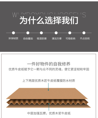 货架纸箱收纳盒专用分拣类汽车配件电商仓库零件物料库位超硬纸盒 - 图3