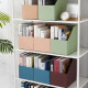 Marble paper bedroom desk ins style storage box