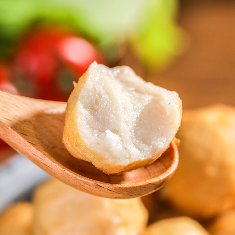 Fun 18 Chaoshan Golden Fish Egg Curry Fish Balls