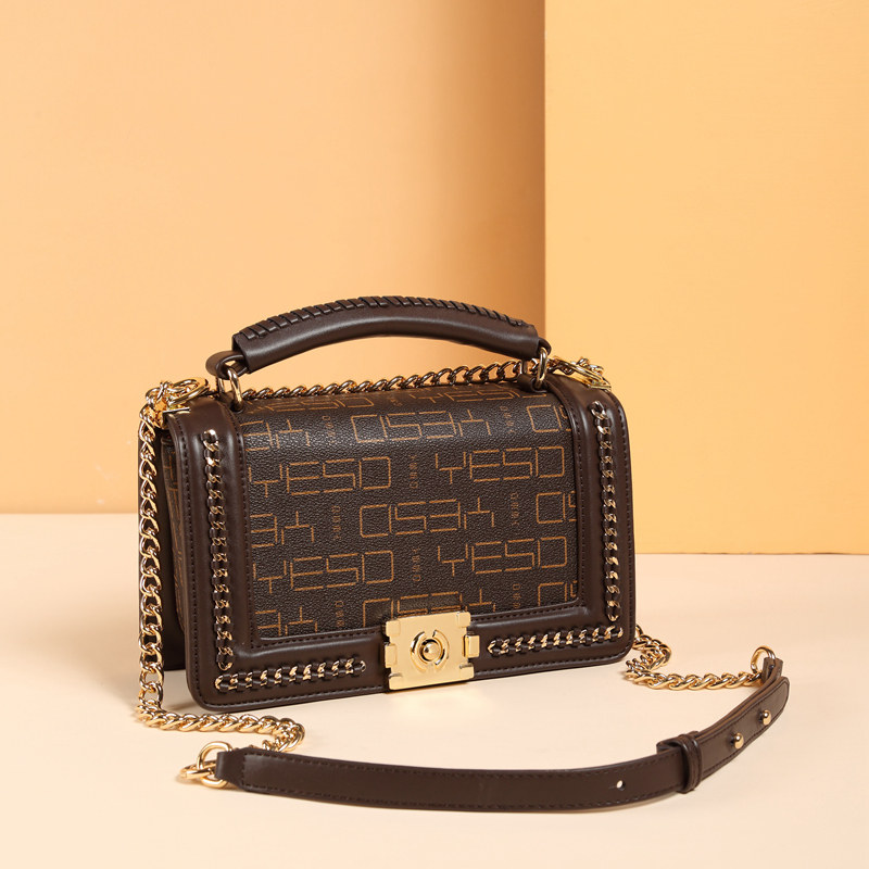 百搭小香风女2021新款小mk w斜挎包 忆香箱包女士包袋