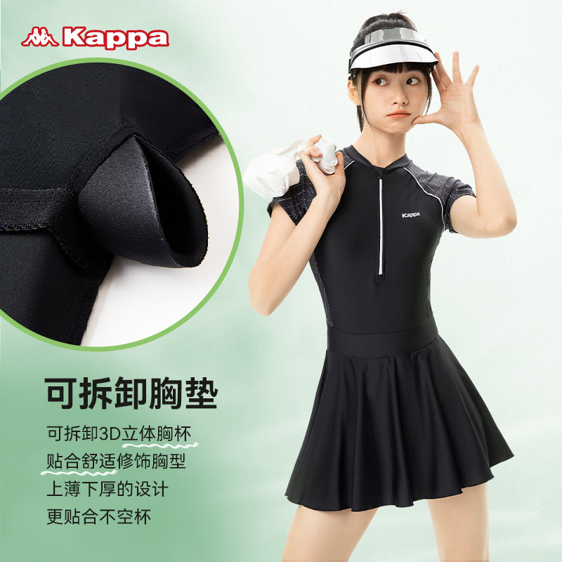  kappa游泳连体泳衣
