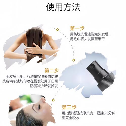 霸王防脱发洗发水控油蓬松洗发露侧柏叶洗头膏男女生套装正品B - 图3