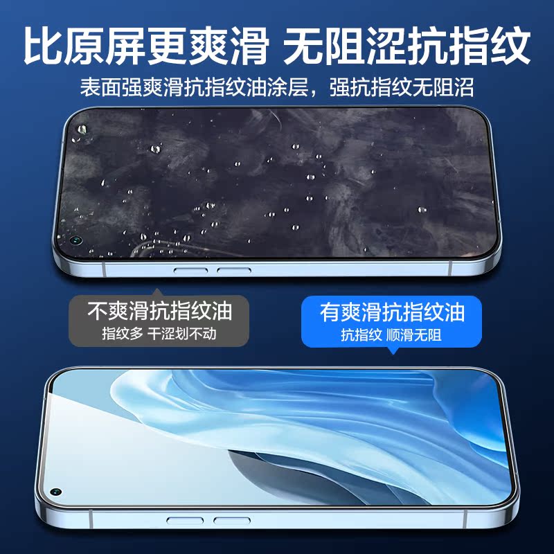 适用opporeno7/8钢化膜reno6/5pro防窥膜oppo手机防窥reon7se全屏rone5k防偷窥贴膜op防摔reno8pro+原装por十 - 图1