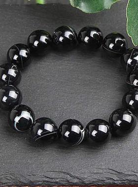 天然红竹石石碑影子石手链男女苦情痣结石碑石印佛珠手串断掌饰品