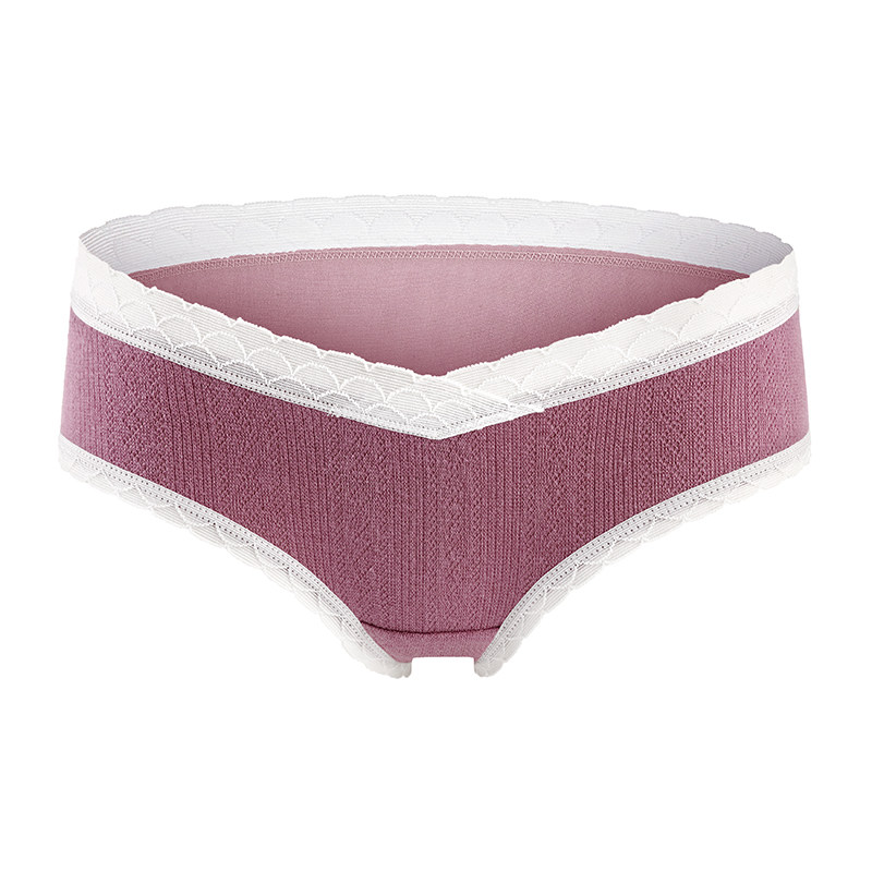 孕妇早期纯棉抗菌大码低腰孕妇裤头 仙清内裤