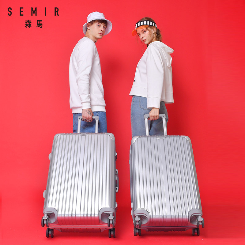 森马ins网红新款潮小型20寸行李箱 森马大熊旅行箱