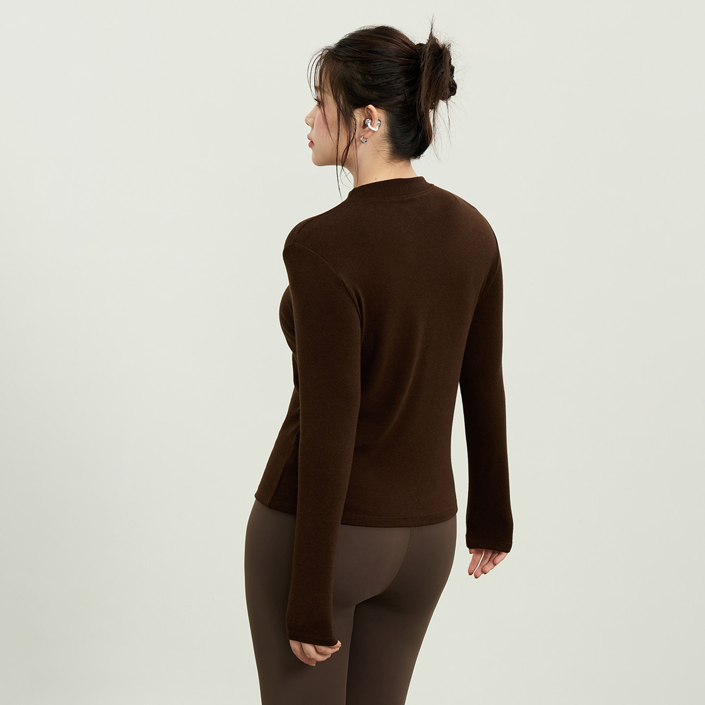 美利奴羊毛运动T恤女胖mm瑜伽服吸湿透气大码跑步健身服长袖T恤,淘宝优惠券,粉丝福利购,淘宝优惠卷