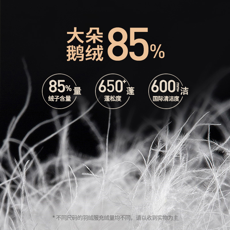 【领航家】VICUTU威可多冬季羽绒服男高级商务防寒鹅绒服百搭外套 - 图1