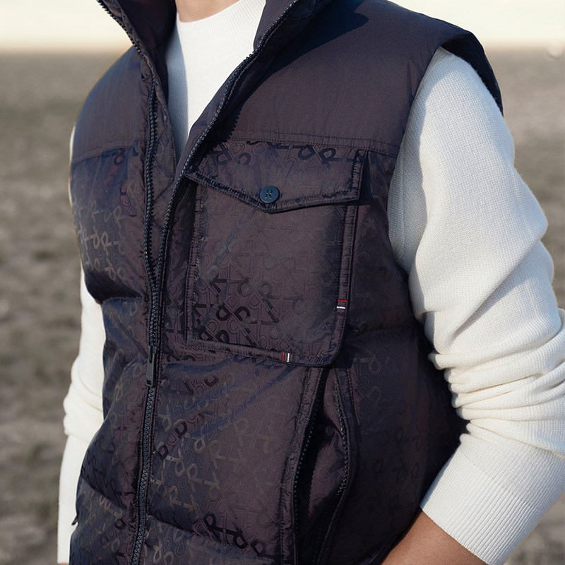 VICUTU/威可多男士休闲马甲舒暖鸭绒商务通勤休闲百搭马夹,淘宝优惠券,粉丝福利购,淘宝优惠卷