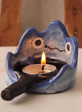 卡西烛台小夜灯火焰摆件哈尔移动城堡女生生日礼物