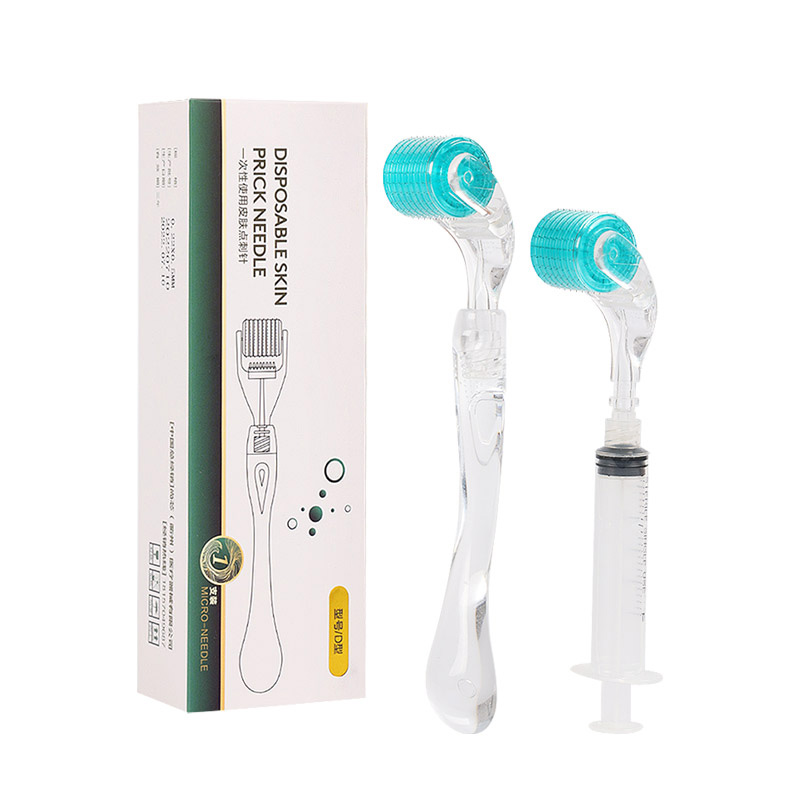 医用皮肤滚针 微针滚轮MTS脸部美容毛孔痘印坑妊娠纹生发无菌导入