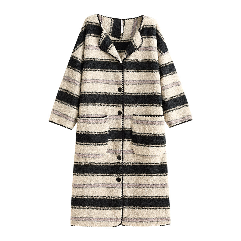 悦内睡衣女睡袍睡裙秋冬季冬款珊瑚绒加厚加绒半边绒长款休闲大码,淘宝优惠券,粉丝福利购,淘宝优惠卷