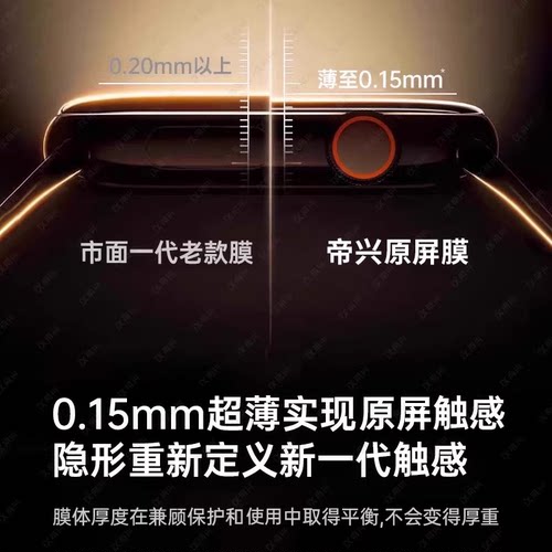 适用苹果手表s11保护膜iwatchs10贴膜watchs9陶瓷iwatchse3全屏6applewatchs7watch5全包4applewatchse保护膜 - 图3