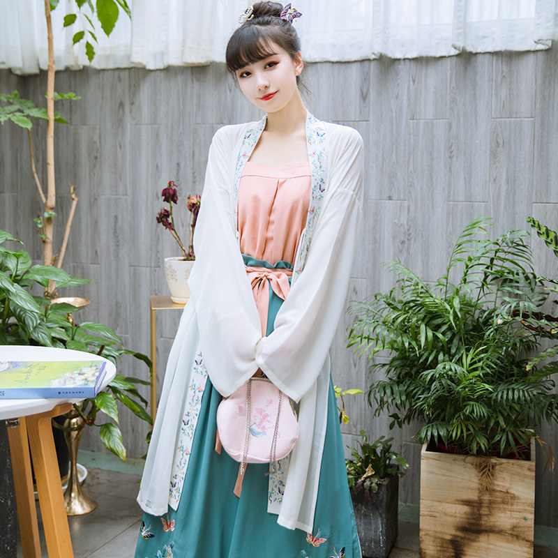 光夕【南湘子】原创宋制长褙子宋汉服 光夕汉服