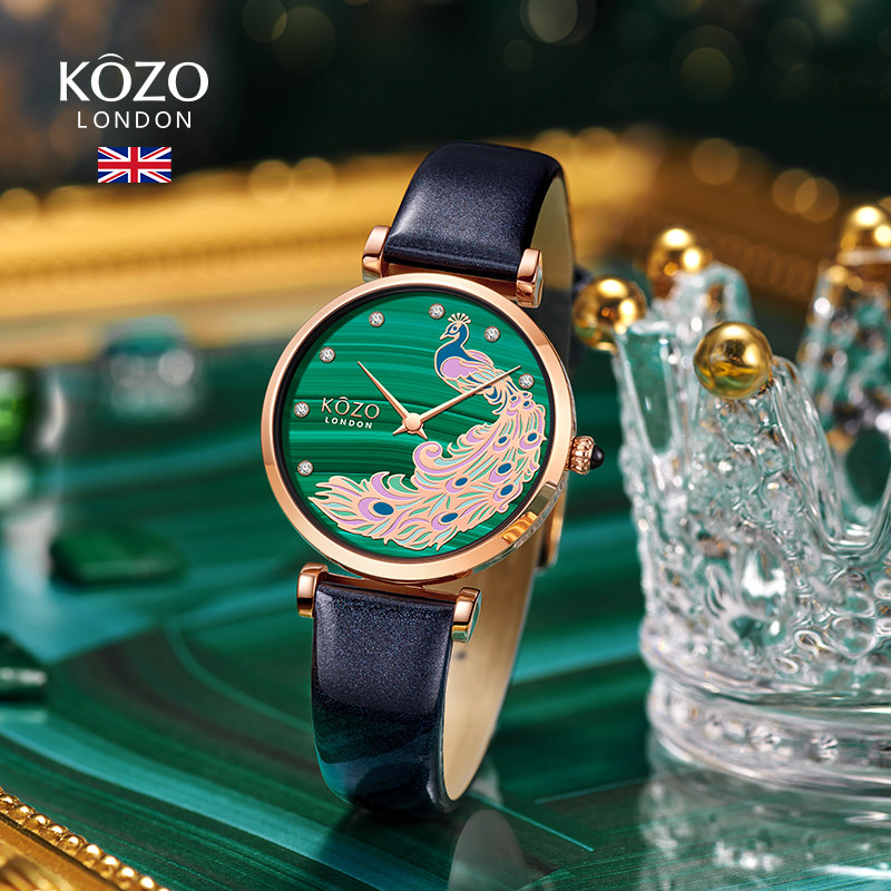 kozo简约气质2020新款潮流女士女表 kozo国产腕表