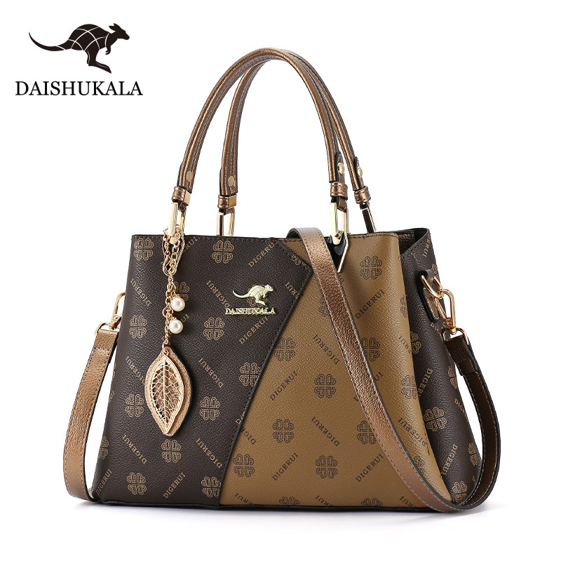 国际大牌真皮高端女包2024新款送妈妈礼物中年女士单肩斜挎手提包