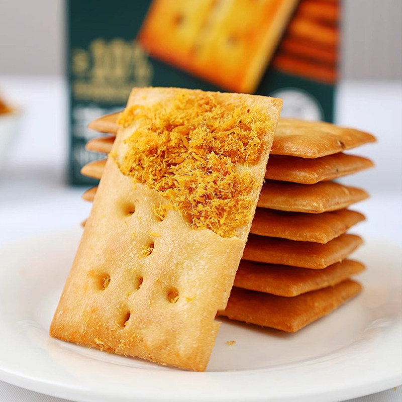 美丹牛肉馅酥脆饼干夹心98g/196g办公休闲营养早餐小零食代餐,淘宝优惠券,粉丝福利购,淘宝优惠卷