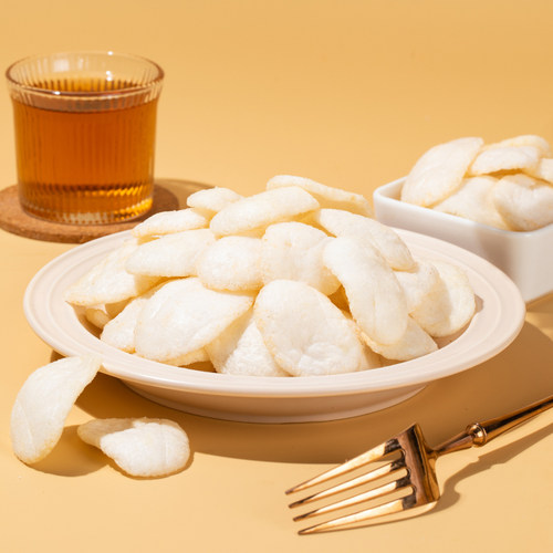 Kernes克恩兹虾片印尼进口原味烧烤味香脆休闲追剧解馋零食70g - 图2